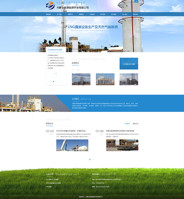 內蒙古振津能源開發--天津網站建設【天津創思佳網絡】天津網站制作